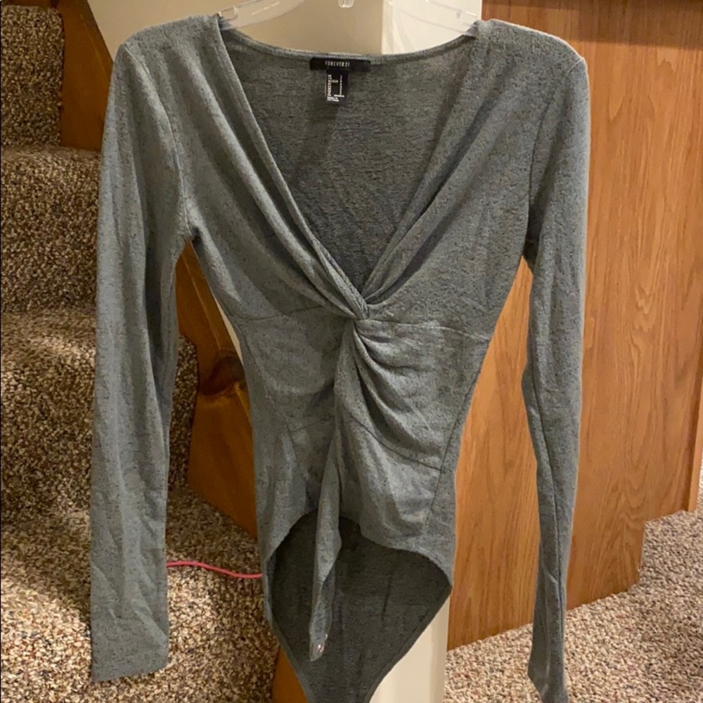 Long sleeve body suit